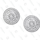 Diamond Multi-Halo Stud Earrings | $35 | Macy’s
